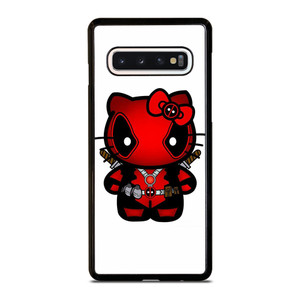 HELLO KITTY DEADPOOL MARVEL Samsung Galaxy S10 Case Cover