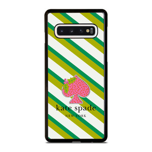 KATE SPADE NEW YORK LOGO FRUITY GREEN Samsung Galaxy S10 Case Cover