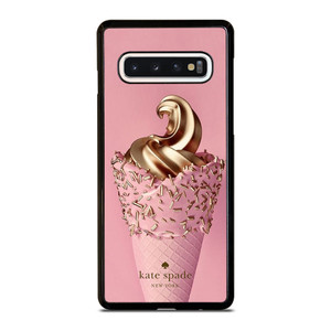 KATE SPADE NEW YORK LOGO GOLDEN ICE CREAM Samsung Galaxy S10 Case Cover