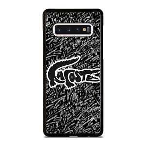 LACOSTE LOGO BLACK AND WHITE Samsung Galaxy S10 Case Cover