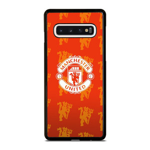 MANCHESTER UNITED FC LOGO RED DEVILS Samsung Galaxy S10 Case Cover