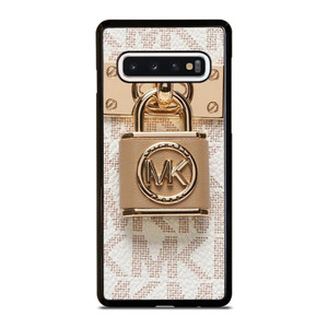 MICHAEL KORS LOGO MK PADLOCK 2 Samsung Galaxy S10 Case Cover