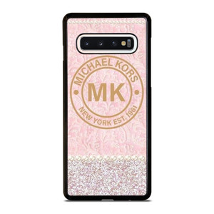 MICHAEL KORS MK LOGO PINK Samsung Galaxy S10 Case Cover