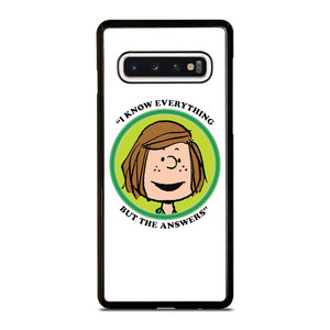 PEPPERMINT PATTY THE PEANUTS Samsung Galaxy S10 Case Cover