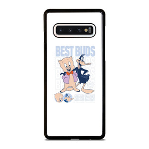 PORKY PIG AND DAFFY DUCKS BEST BUDS Samsung Galaxy S10 Case Cover PORKY PIG AND DAFFY DUCKS BEST BUDS Samsung Galaxy S10 Case Cover