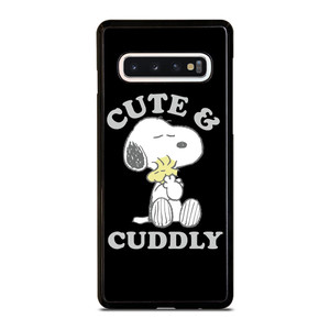 SNOOPY THE PEANUTS CUTE AND CUDDLY Samsung Galaxy S10 Case Cover SNOOPY THE PEANUTS CUTE AND CUDDLY Samsung Galaxy S10 Case Cover