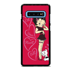 BETTY BOOP EAT YOUR HEART Samsung Galaxy S10 Plus Case Cover
