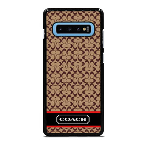 COACH NEW YORK BROWNLOGO PATTERN Samsung Galaxy S10 Plus Case Cover COACH NEW YORK BROWNLOGO PATTERN Samsung Galaxy S10 Plus Case Cover