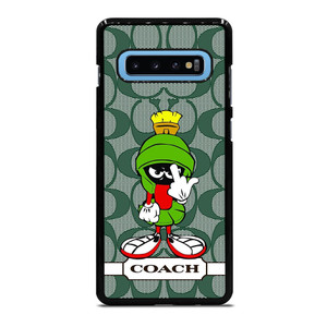 COACH NEW YORK LOGO MARVIN THE MARTIAN Samsung Galaxy S10 Plus Case Cover