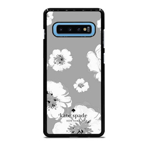 KATE SPADE NEW YORK LOGO FLORAL GRAY Samsung Galaxy S10 Plus Case Cover