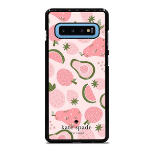 KATE SPADE NEW YORK LOGO FRUITS Samsung Galaxy S10 Plus Case Cover KATE SPADE NEW YORK LOGO FRUITS Samsung Galaxy S10 Plus Case Cover