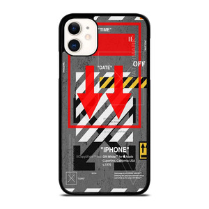 OFF WHITE ARROW DOWN iPhone 11 Case Cover OFF WHITE ARROW DOWN iPhone 11 Case Cover