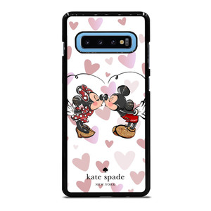 KATE SPADE NEW YORK LOGO MICKEY MINNEY MOUSE DISNEY KISS Samsung Galaxy S10 Plus Case Cover
