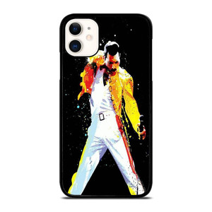 QUEEN FREDDIE MERCURY ART iPhone 11 Case Cover