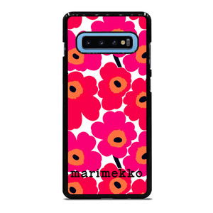 MARIMEKKO UNIKO RED FLOWER Samsung Galaxy S10 Plus Case Cover