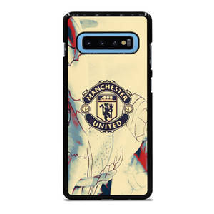 RED DEVILS MANCHESTER UNITED FC LOGO Samsung Galaxy S10 Plus Case Cover