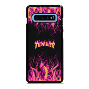THRASHER FLAME SKATEBOARD MAGAZINE Samsung Galaxy S10 Plus Case Cover