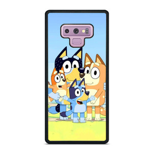 BLUEY CHARACTERS CARTOON Samsung Galaxy Note 9 Case Cover