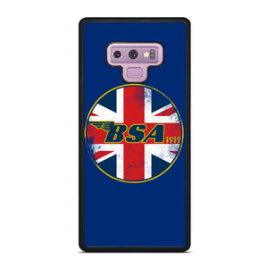 BSA MOTORCYCLE LOGO 1919 UNION JACK Samsung Galaxy Note 9 Case Cover