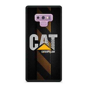 CATERPILLAR TRACTOR LOGO YELLOW METAL TRIPE Samsung Galaxy Note 9 Case Cover