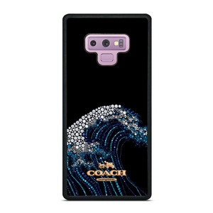 COACH NEW YORK LOGO DIAMOND WAVE Samsung Galaxy Note 9 Case Cover