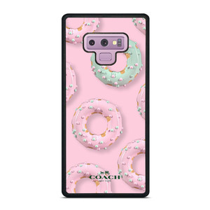 COACH NEW YORK LOGO DONUTS ICON Samsung Galaxy Note 9 Case Cover