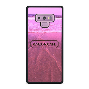 COACH NEW YORK LOGO PINK BEACH Samsung Galaxy Note 9 Case Cover COACH NEW YORK LOGO PINK BEACH Samsung Galaxy Note 9 Case Cover