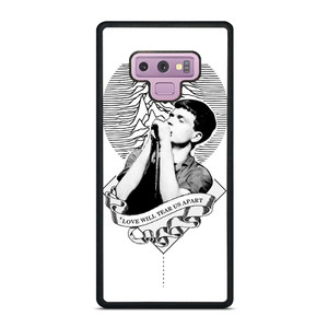 JOY DIVISION LOVE WILL TEAR US APPART Samsung Galaxy Note 9 Case Cover JOY DIVISION LOVE WILL TEAR US APPART Samsung Galaxy Note 9 Case Cover