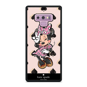 KATE SPADE NEW YORK LOGO MINNIE MOUSE DISNEY Samsung Galaxy Note 9 Case Cover