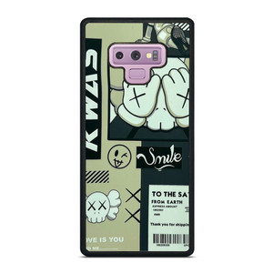 KAWS SMILE Samsung Galaxy Note 9 Case Cover