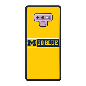 MICHIGAN WOLVERINES GO BLUE UNIVERSITY FOOTBALL LOGO Samsung Galaxy Note 9 Case Cover
