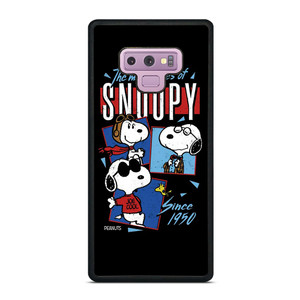 SNOOPY FACES THE PEANUTS CARTOON Samsung Galaxy Note 9 Case Cover