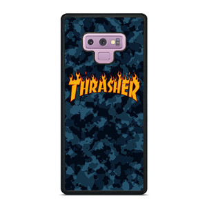 THRASHER SKATEBOARD CAMO BLUE