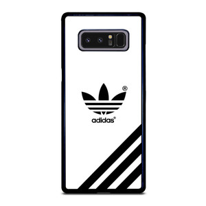 ADIDAS LOGO WHITE CLASSIC STRIPES Samsung Galaxy Note 8 Case Cover