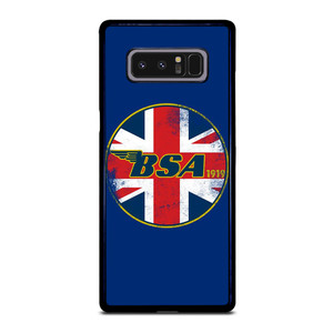 BSA MOTORCYCLE LOGO 1919 UNION JACK Samsung Galaxy Note 8 Case Cover