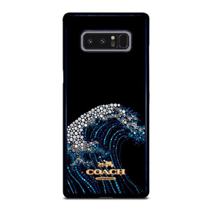 COACH NEW YORK LOGO DIAMOND WAVE Samsung Galaxy Note 8 Case Cover COACH NEW YORK LOGO DIAMOND WAVE Samsung Galaxy Note 8 Case Cover