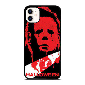 MICHAEL MYERS HALLOWEEN CLIP ART iPhone 11 Case Cover MICHAEL MYERS HALLOWEEN CLIP ART iPhone 11 Case Cover