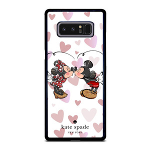 KATE SPADE NEW YORK LOGO MICKEY MINNEY MOUSE DISNEY KISS Samsung Galaxy Note 8 Case Cover