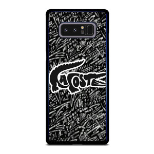 LACOSTE LOGO BLACK AND WHITE Samsung Galaxy Note 8 Case Cover
