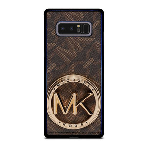 MICHAEL KORS LOGO MK BROWN WALLET Samsung Galaxy Note 8 Case Cover