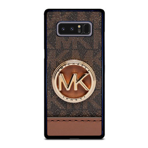 MICHAEL KORS LOGO MK WALLET BROWN Samsung Galaxy Note 8 Case Cover
