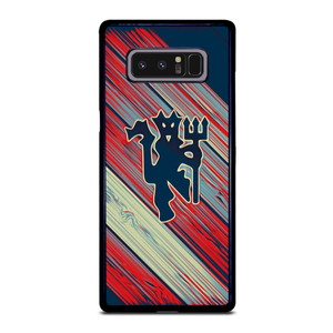 RED DEVILS MANCHESTER UNITED FC FOOTBALL CLUB LOGO Samsung Galaxy Note 8 Case Cover