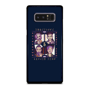 SHINEDOWN BAND PLANET ZERO Samsung Galaxy Note 8 Case Cover