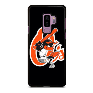 BALTIMORE ORIOLES LOGO BASEBALL TEAM MASCOT Samsung Galaxy S9 Plus Case Cover