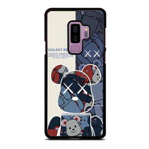 BEAR BRICK VIOLENT BEAR KAWS Samsung Galaxy S9 Plus Case Cover BEAR BRICK VIOLENT BEAR KAWS Samsung Galaxy S9 Plus Case Cover