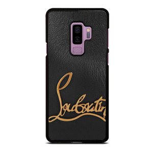 CHRISTIAN LOUBOUTIN LOGO LEATHER Samsung Galaxy S9 Plus Case Cover