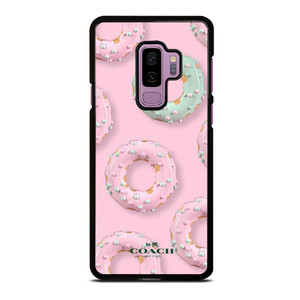 COACH NEW YORK LOGO DONUTS ICON Samsung Galaxy S9 Plus Case Cover
