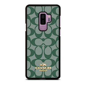 COACH NEW YORK LOGO GREEN ICONS Samsung Galaxy S9 Plus Case Cover