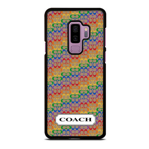 COACH NEW YORK LOGO PATTERN COLORFULI CONS Samsung Galaxy S9 Plus Case Cover