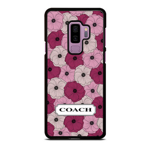 COACH NEW YORK LOGO PURPLE FLOWER Samsung Galaxy S9 Plus Case Cover COACH NEW YORK LOGO PURPLE FLOWER Samsung Galaxy S9 Plus Case Cover